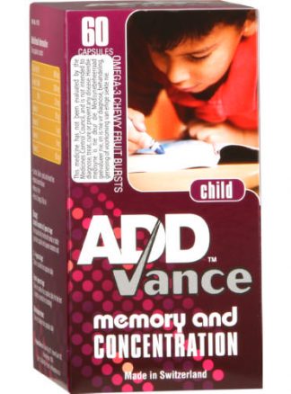 Addvance Child Memory and Concentration 60 capsules