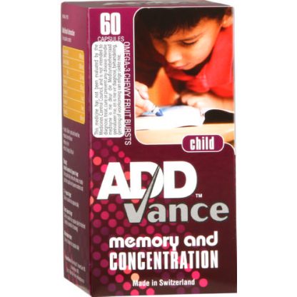 Addvance Child Memory and Concentration 60 capsules