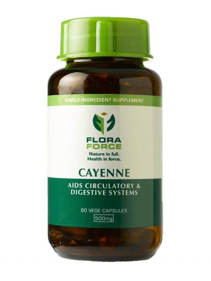 Flora Force Cayenne 500mg 90 caps