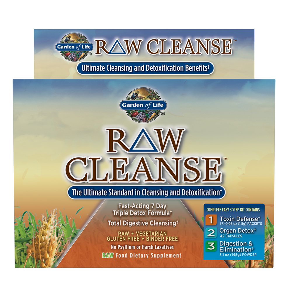 Garden of Life Raw Cleanse Triple Detox Formula