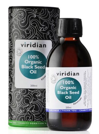 Viridian Organic Black Seed Oil 200ml