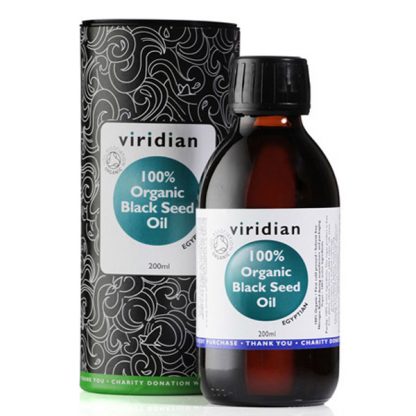 Viridian Organic Black Seed Oil 200ml