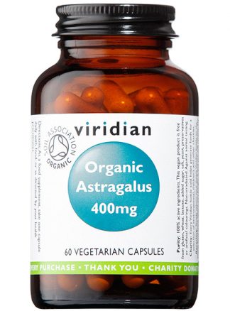 Viridian Astragalus 400mg Organic