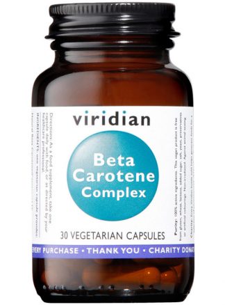 Viridian Beta Carotene (Mixed carotenoid complex) 30 Caps