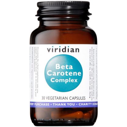 Viridian Beta Carotene (Mixed carotenoid complex) 30 Caps