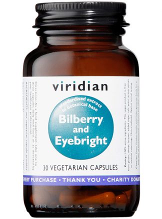Viridian Bilberry with Eyebright 30 caps