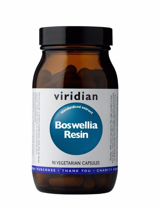 Viridian Boswellia Resin 880mg 90 caps