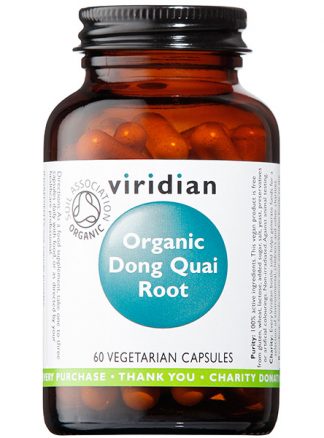 Viridian Dong Quai Root 400mg Organic 60