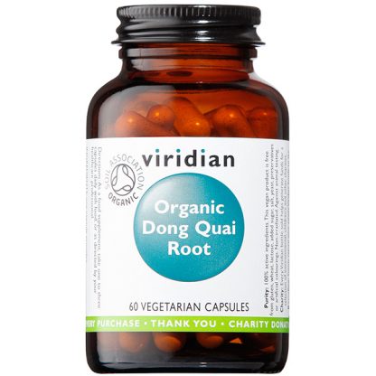 Viridian Dong Quai Root 400mg Organic 60