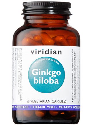 Viridian Ginkgo Biloba Leaf 60