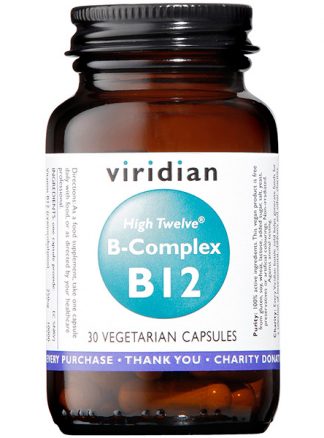 Viridian High Twelve® B12 with B Complex 30 caps