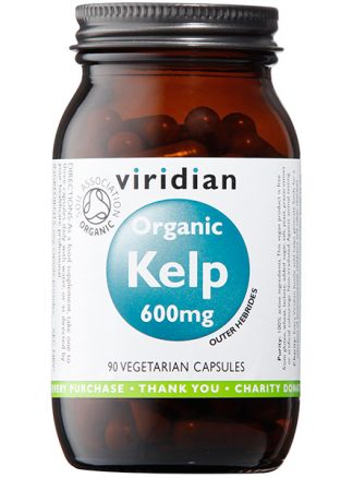 Viridian Kelp 600mg (providing 420ug iodine) 90