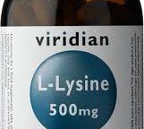 Viridian L-Lysine 500mg 90 capsules