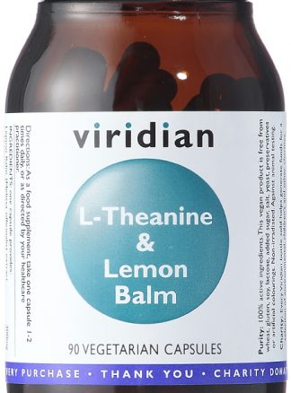 Viridian L-Theanine and Lemon Balm 90 capsules