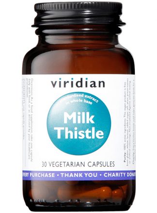 Viridian Milk Thistle Herb and Seed 90 caps