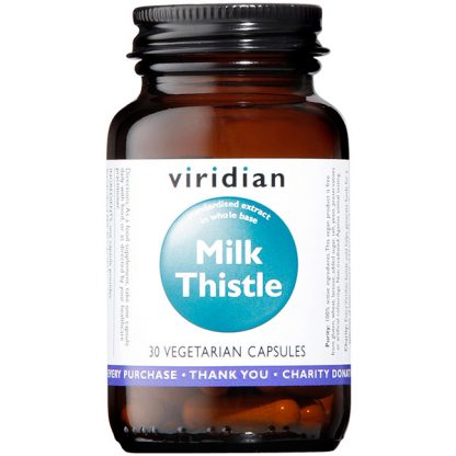 Viridian Milk Thistle Herb and Seed 90 caps