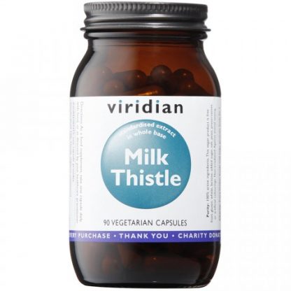 Viridian Milk Thistle Herb and Seed 90 caps