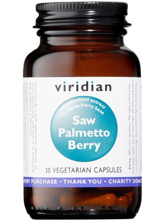 Viridian Saw Palmetto Berry 30 caps