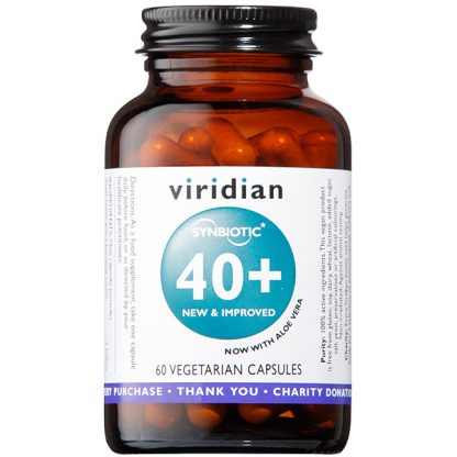Viridian Synbiotic ™ 40+ with Aloe Vera 60