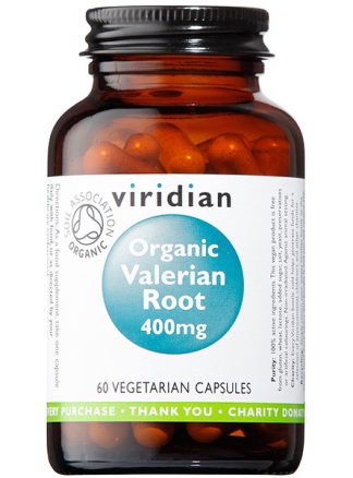 Viridian Valerian Root 400mg Organic 60
