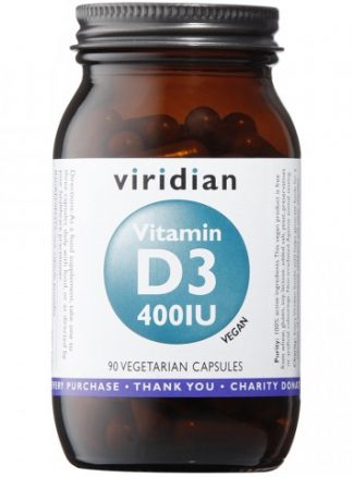 Viridian Vitamin D3 400iu 90 caps