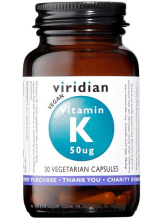Viridian Vitamin K 50ug 30
