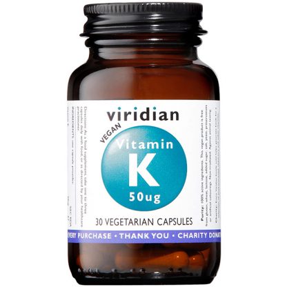 Viridian Vitamin K 50ug 30