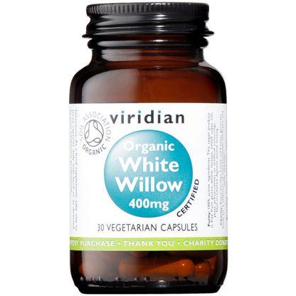 Viridian White Willow 400mg Organic