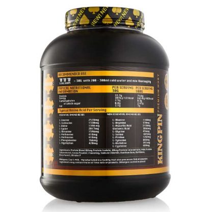 Aces Labs King Pin Whey Protein 3kg Chocolate - Image 3