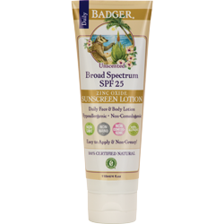 Badger SPF 25 Unscented Lotion