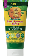 Badger SPF34 Anti-Bug Sunscreen
