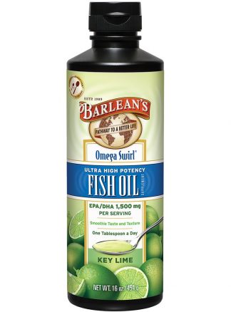 Barleans Omega Swirl Ultra High Potency Fish Oil 454g