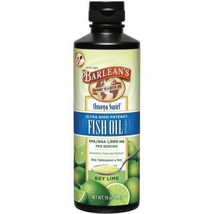 Barleans Omega Swirl Ultra High Potency Fish Oil 454g
