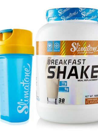 Slimatone Breakfast Shake (Banana Caramel) + Free Shaker