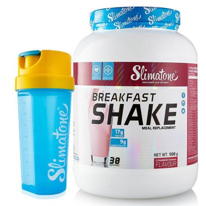 Slimatone Breakfast Shake (Strawberry) + Free Shaker