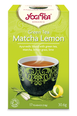 Yogi Tea Green Tea Matcha Lemon