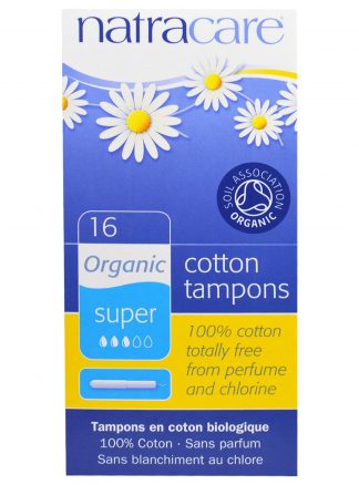 Natracare Super Applicator Tampons