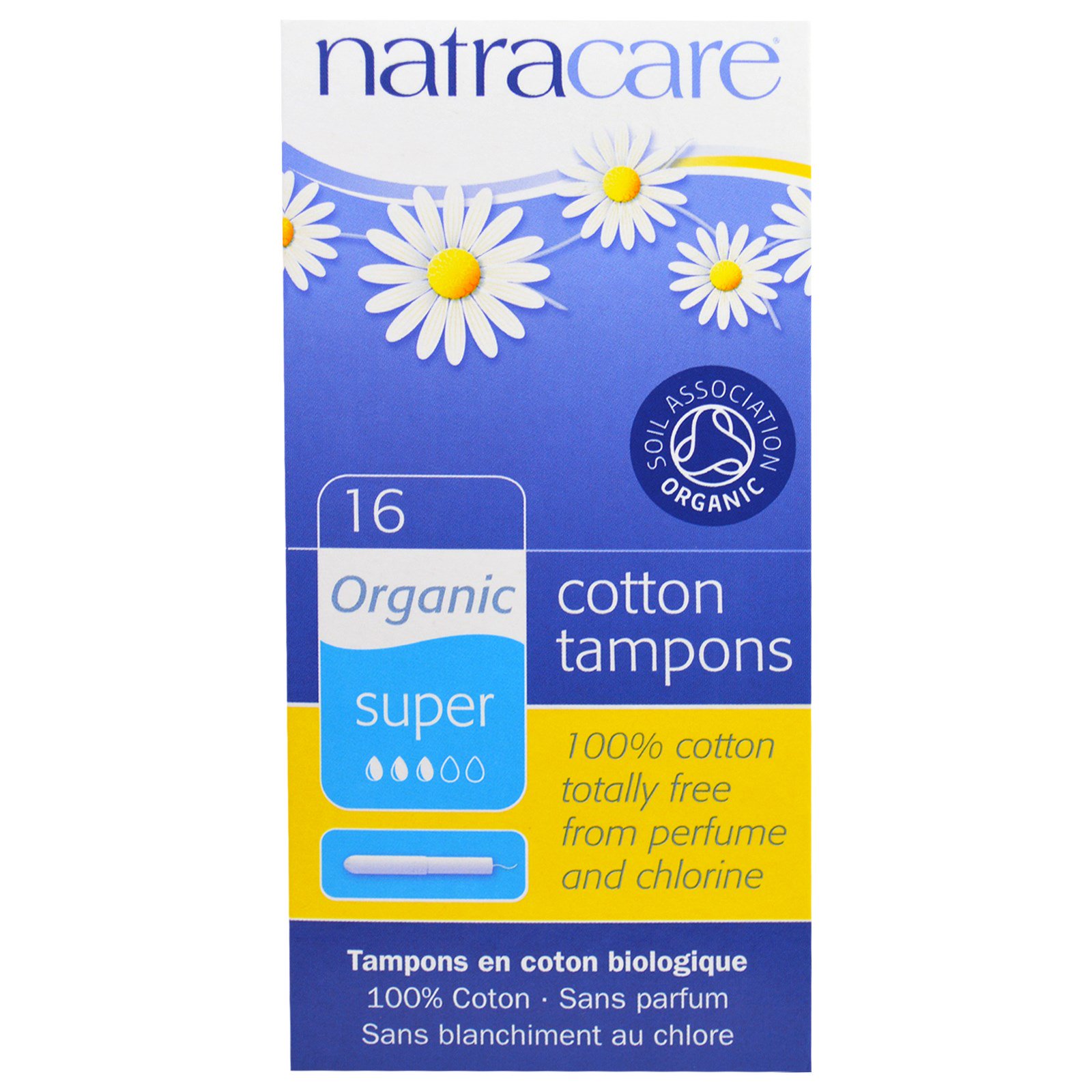 Natracare Super Applicator Tampons