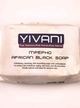 Yivani Mpepho African Black Soap 100g