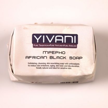 Yivani Mpepho African Black Soap 100g