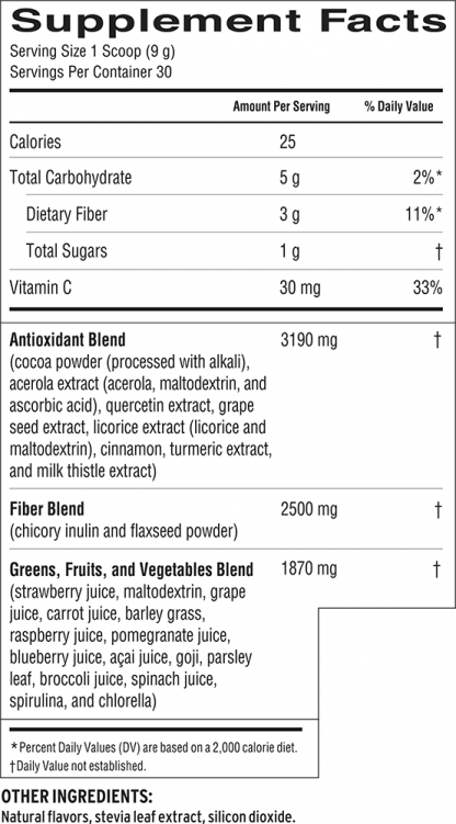 Barleans Greens Chocolate Silk Powder 270g