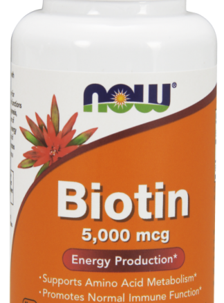 Now Foods Biotin 5000 mcg 60 caps