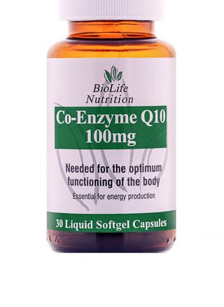 BioLife Coenzyme Q10 100mg 30 capsules