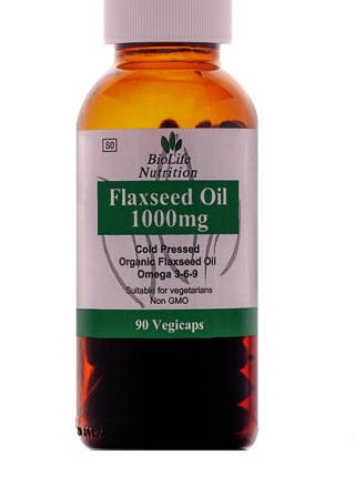 BioLife Flaxseed Oil Capsules