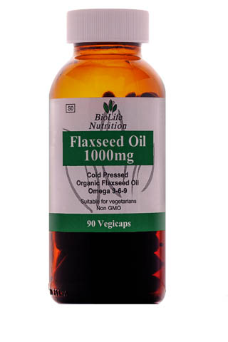 BioLife Flaxseed Oil Capsules