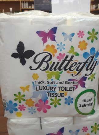 Butterfly Toilet paper 18 pack 2 Ply 2