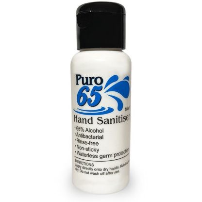 Puro 65 Hand Sanitiser 60ml