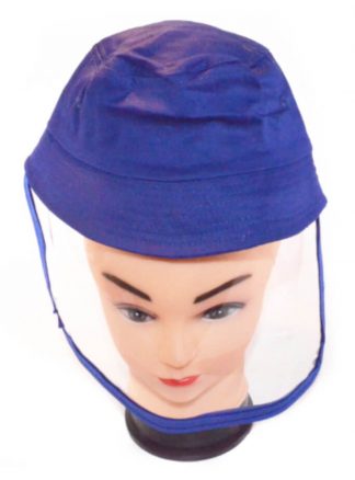 KIDS PPE BUCKET HAT WITH DETACHABLE SHIELD