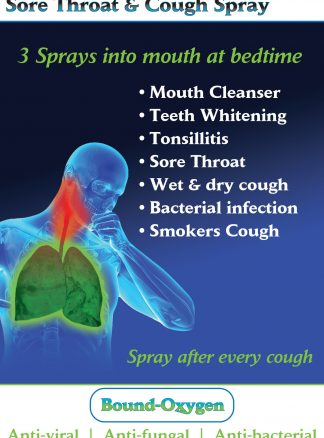 Bound OXygen Sore Throat and Cough Spray