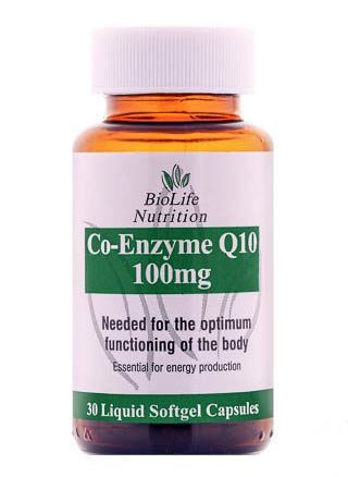 Co-Enzyme Q10 100mg 30 Capsules